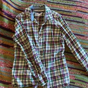 Tommy Hilfiger Plaid Button Down Shirt